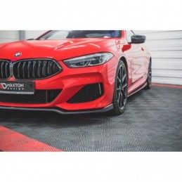 Maxton Front Splitter V.2 BMW 8 Coupe G15 / 8 Gran Coupe M-pack G16 Gloss Black, Serie 8 G15