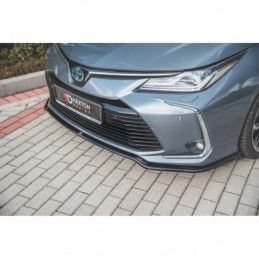 Maxton Front Splitter Toyota Corolla XII Sedan Gloss Black, TOYOTA