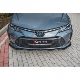 Maxton Front Splitter Toyota Corolla XII Sedan Gloss Black, TOYOTA