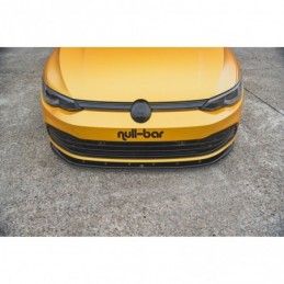 Maxton Front Splitter V.1 VW Golf 8 Gloss Black, Golf 8