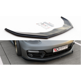 Maxton Front Splitter Porsche Panamera GTS 971 Gloss Black, Panamera