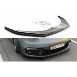 Maxton Front Splitter Porsche Panamera GTS 971 Gloss Black, Panamera