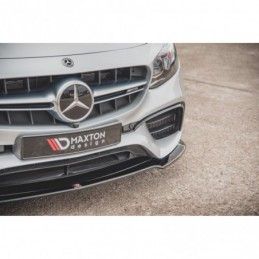 Maxton Front Splitter V.1 Mercedes-Benz E63 AMG Estate/Sedan S213/W213 Gloss Black, MERCEDES