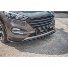 Maxton Front Splitter Hyundai Tucson Mk3 Gloss Black, Hyundai