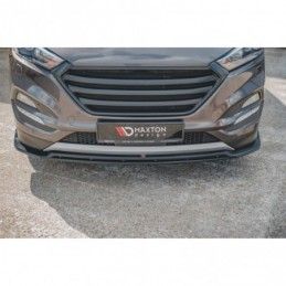 Maxton Front Splitter Hyundai Tucson Mk3 Gloss Black, Hyundai