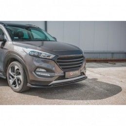 Maxton Front Splitter Hyundai Tucson Mk3 Gloss Black, Hyundai