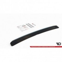 Maxton Front Splitter V.4 VW Polo GTI Mk6 Gloss Black, Polo Mk6