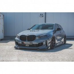 Maxton Front Splitter V.5 for BMW 1 F40 M-Pack / M135i Gloss Black, Serie 1 F40