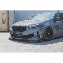 Maxton Front Splitter V.5 for BMW 1 F40 M-Pack / M135i Gloss Black, Serie 1 F40