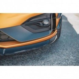 Maxton Front Splitter V.8 Ford Focus ST / ST-Line Mk4 Gloss Black, FORD