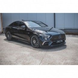 Maxton Front Splitter V.1 Mercedes-Benz CLS AMG-Line / 53AMG C257 Gloss Black, MERCEDES