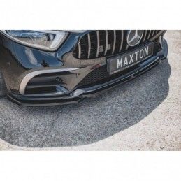 Maxton Front Splitter V.1 Mercedes-Benz CLS AMG-Line / 53AMG C257 Gloss Black, MERCEDES