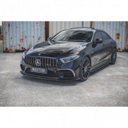 Maxton Front Splitter V.1 Mercedes-Benz CLS AMG-Line / 53AMG C257 Gloss Black, MERCEDES