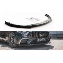 Maxton Front Splitter V.3 Mercedes-Benz CLS AMG-Line / 53AMG C257 Gloss Black, MERCEDES