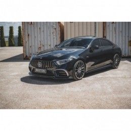 Maxton Front Splitter V.3 Mercedes-Benz CLS AMG-Line / 53AMG C257 Gloss Black, MERCEDES