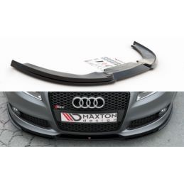 Maxton Front Splitter V.1 Audi RS4 B7 Gloss Black, A4/S4 B7