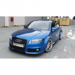 Maxton Front Splitter V.2 Audi RS4 B7 Gloss Black, A4/S4 B7