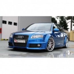 Maxton Front Splitter V.2 Audi RS4 B7 Gloss Black, A4/S4 B7