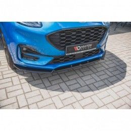 Maxton Front Splitter Ford Puma ST-Line Gloss Black, FORD