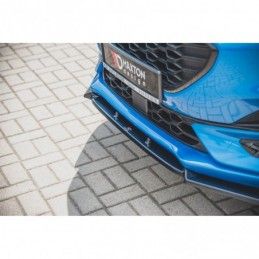 Maxton Front Splitter Ford Puma ST-Line Gloss Black, FORD