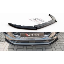 Maxton Front Splitter Ford Puma Gloss Black, FORD