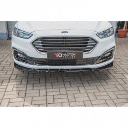 Maxton Front Splitter Ford Mondeo Mk5 Facelift Gloss Black, FORD