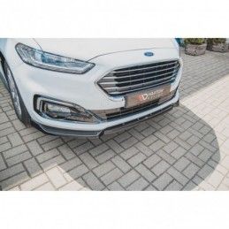 Maxton Front Splitter Ford Mondeo Mk5 Facelift Gloss Black, FORD