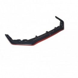 Maxton FRONT SPLITTER V.3 SUBARU WRX STI Gloss Black + Red, MAXTON DESIGN