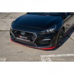 Maxton Front Splitters Hyundai I30 N Mk3 Hatchback / Fastback , Hyundai