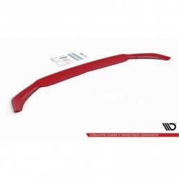 Maxton FRONT SPLITTER V.2 VW POLO MK6 GTI RED, Polo Mk6