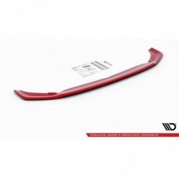 Maxton FRONT SPLITTER V.2 VW POLO MK6 GTI RED, Polo Mk6