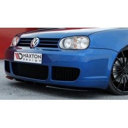 Maxton Front Splitter (Cupra Look) VW Golf IV R32 Gloss Black, Golf 4