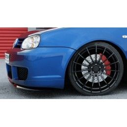 Maxton Front Splitter (Cupra Look) VW Golf IV R32 Gloss Black, Golf 4