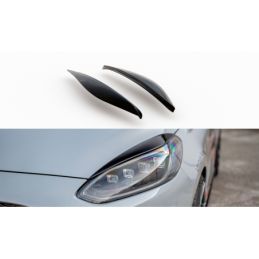 Maxton Eyebrows Ford Fiesta Mk8 ST / ST-Line / Standard Gloss Black, Fiesta Mk8