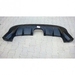 Maxton Rear Valance Ford Focus ST Mk3 (RS Look) Gloss Black, FORD