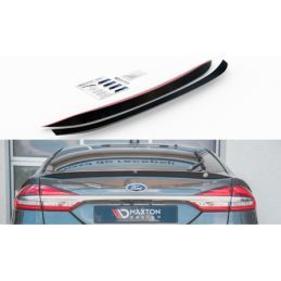 Maxton Spoiler Cap Ford Mondeo Liftback Mk5 Facelift Gloss Black, FORD