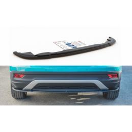 Maxton Central Rear Splitter Volkswagen T-Cross Gloss Black, T-Cross