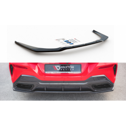 Maxton Central Rear Splitter BMW 8 Coupe M-Pack G15 Gloss Black, Serie 8 G15