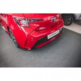 Maxton Central Rear Splitter Toyota Corolla XII Hatchback Gloss Black, TOYOTA