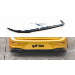 Maxton Central Rear Splitter VW Golf 8 Gloss Black, Golf 8