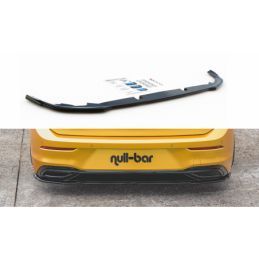 Maxton Central Rear Splitter VW Golf 8 Gloss Black, Golf 8