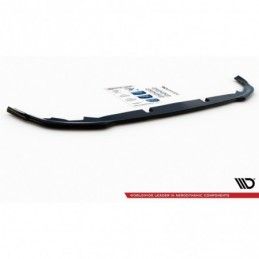 Maxton Central Rear Splitter VW Golf 8 Gloss Black, Golf 8