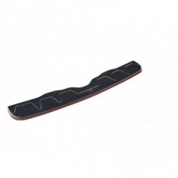 Maxton CENTRAL REAR SPLITTER V.2 SUBARU WRX STI RED + GLOSS BLACK, MAXTON DESIGN