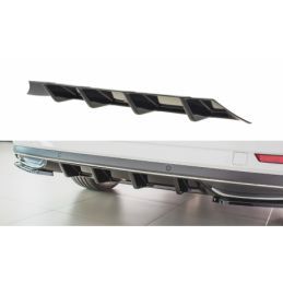 Maxton Rear Valance Skoda Superb Mk3 FL Gloss Black, Superb