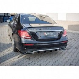 Maxton Rear Valance Mercedes-Benz E43 AMG / AMG-Line W213 Gloss Black, W213