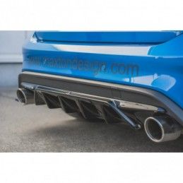 Maxton Rear Valance V.2 Ford Focus ST Mk4 Gloss Black, Focus Mk4 / ST-Line