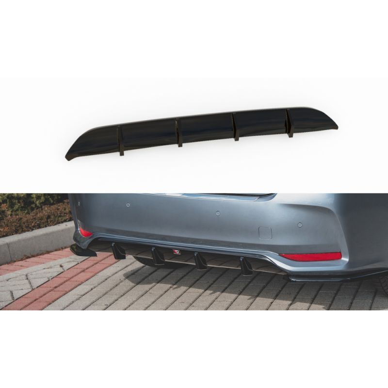 Maxton Rear Valance Toyota Corolla XII Sedan Gloss Black, TOYOTA