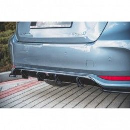 Maxton Rear Valance Toyota Corolla XII Sedan Gloss Black, TOYOTA