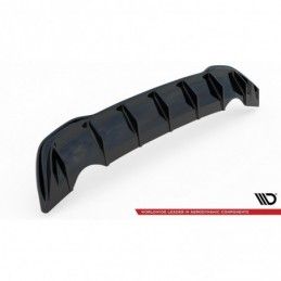 Maxton Rear Valance VW Golf 8 Gloss Black, Golf 8