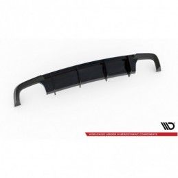 Maxton Rear Valance Audi S6 / A6 S-Line C7 FL Gloss Black, A7/ S7 / RS7 - C7